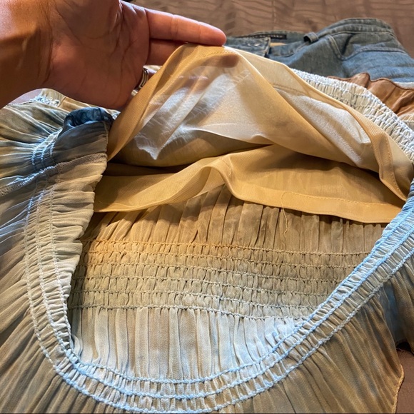 Denim sequence skirt set - Picture 8 of 16